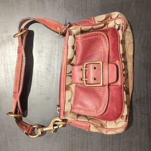 Used Coach shoulder bag. No tag